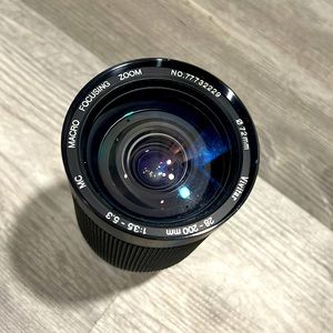 Vivitar 28-200mm f/3.5-5.3 Macro Focusing Zoom Vintage Lens